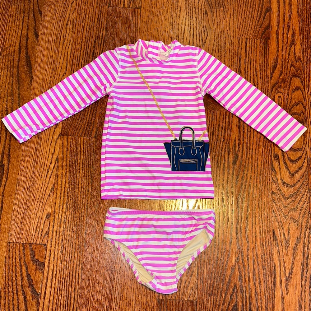 Shade critters rashguard bathing suit set - size 3T